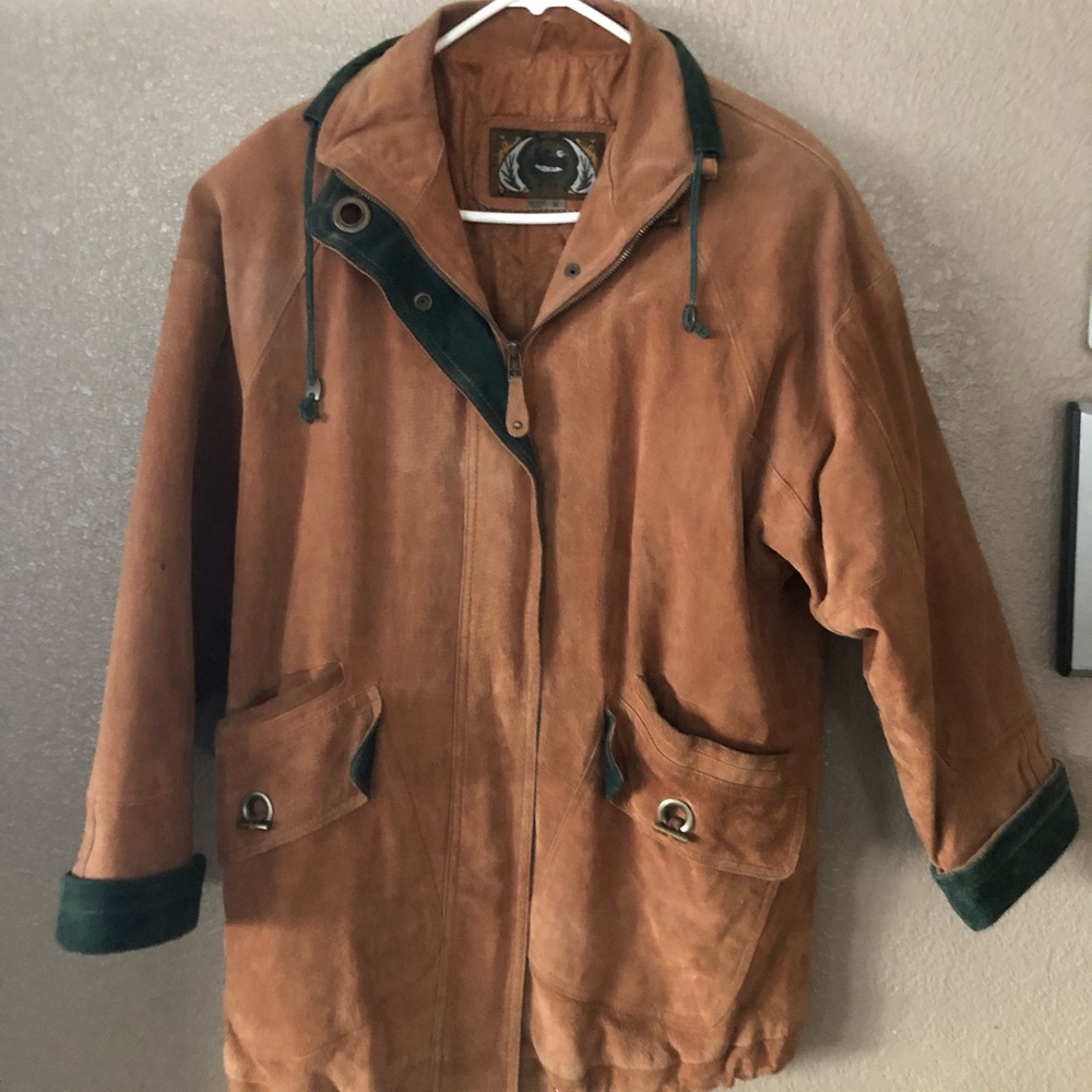 Over size medium Suede Coat